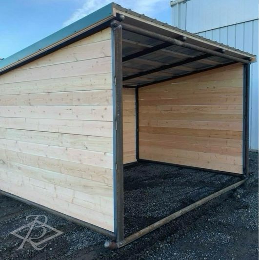 Portable Ranch Loafing Shed