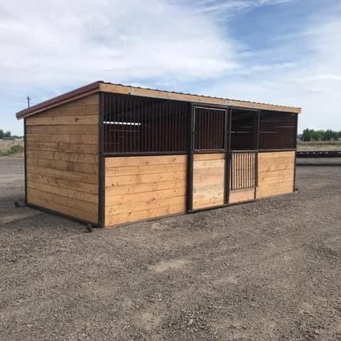 Portable Full Ranch Horse Stall